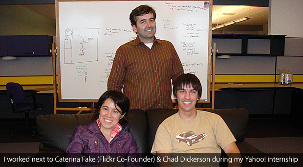 Paul Stamatiou during his Yahoo! Internship in Sunnyvale, CA in 2006 Paul Stamatiou during his Yahoo! Internship in Sunnyvale, CA in 2006