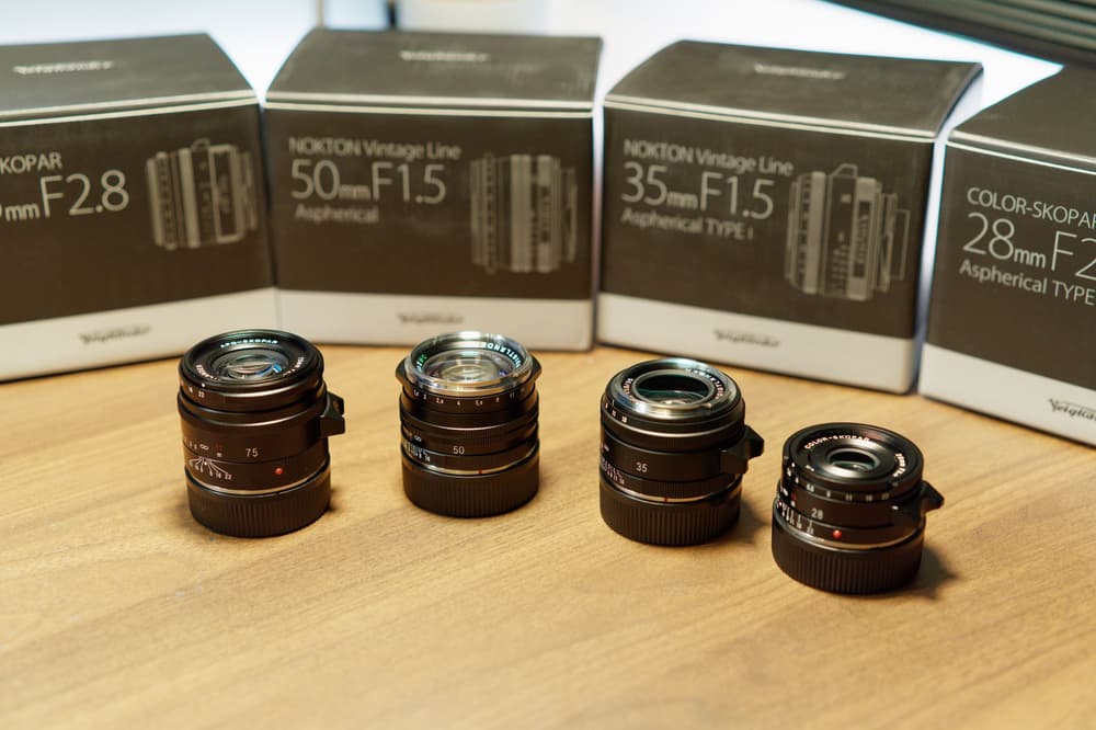 Voigtländer Leica M lenses