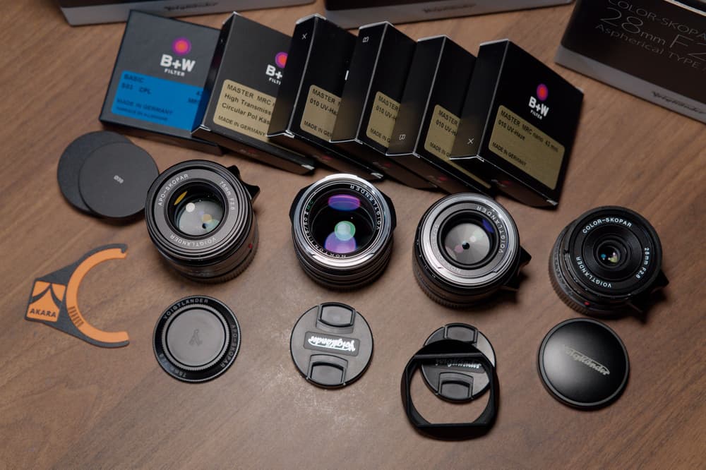 Voigtländer Leica M lenses