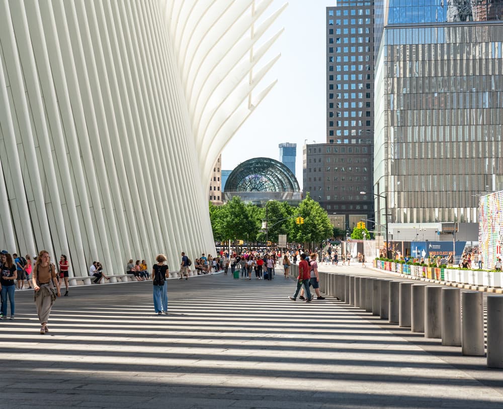 The Oculus near the World Trade Center