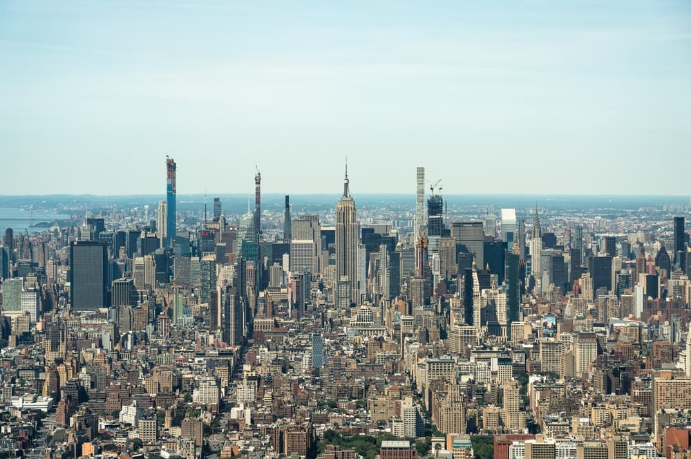 Manhattan and the Empire State building