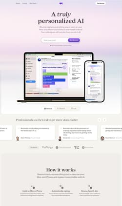 Rewind website