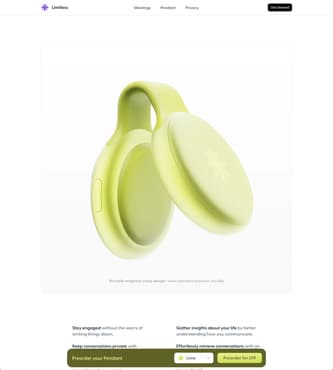 Limitless website