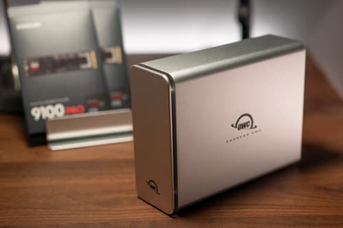 OWC Express 4M2 SSD Enclosure