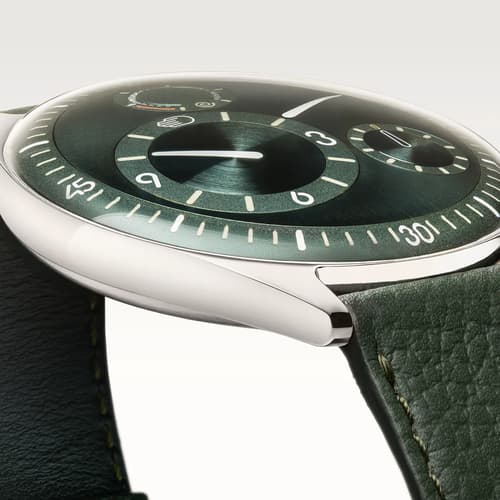 Ressence Type 11 Pine watch dial detail