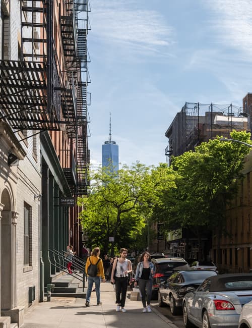 Street near Washington Square Park