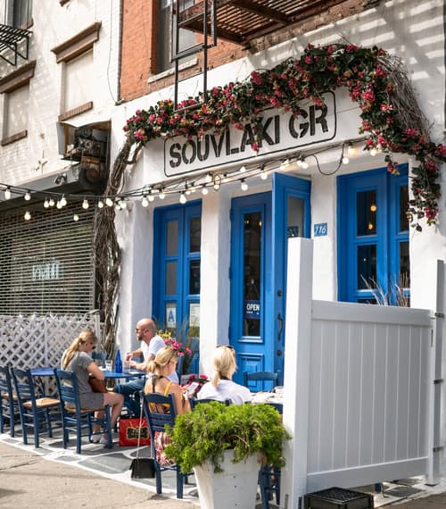 Greek restaurant on the Lower East Side