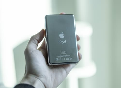 iPod front view