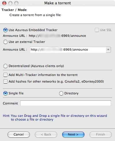 Make a Torrent Wizard