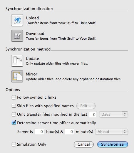 Transmit FTP