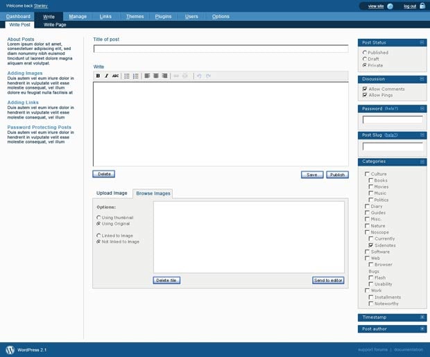 Shuttle for WordPress