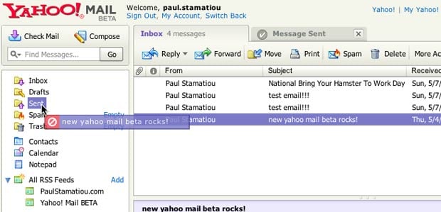 Yahoo! Mail Beta