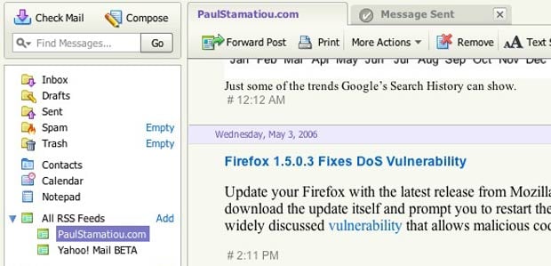 Yahoo! Mail Beta