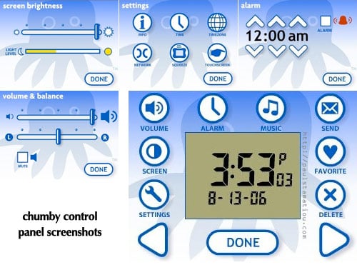 Chumby Screenshots