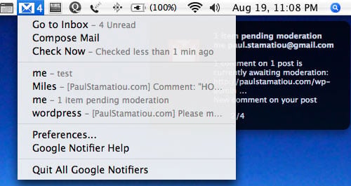 Google Notifier