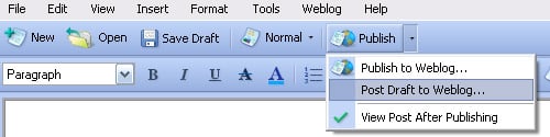 Windows Live Writer - Post Draft