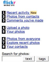 Flickr Mobile