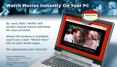 Netflix Online Viewing
