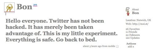Twitter exploit