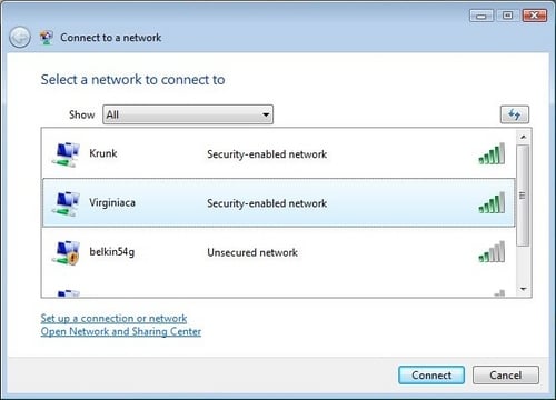 Vista Wifi