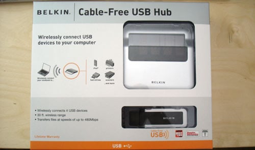 Belkin's old wireless USB hub