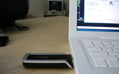 Belkin Cable-Free USB Hub setup