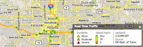 Yahoo Maps Traffic