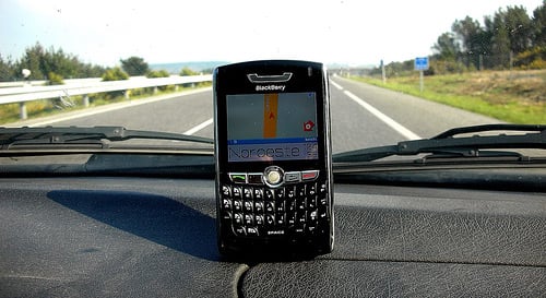 BlackBerry 8800 GPS