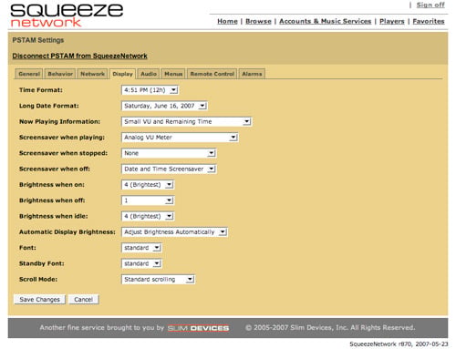 Slim Devices Squeezebox