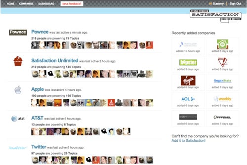 Satisfaction: Slick People-Powered Customer Service