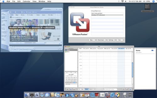 VMware Fusion Unity and Expose
