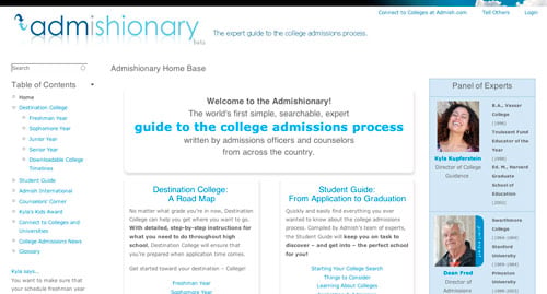 Admishionary