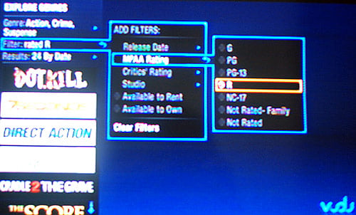 Vudu Interface