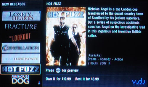 Vudu Interface