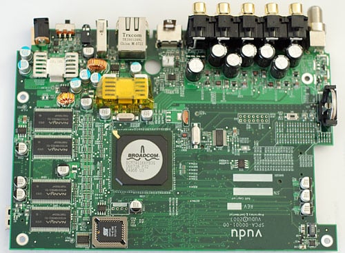 Inside the Vudu - motherboard