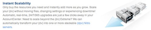 Media Temple (dv) 3.5 Scalability