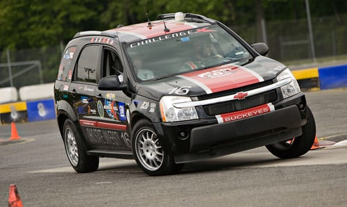 Challenge X: Ohio State in an Autocross Run