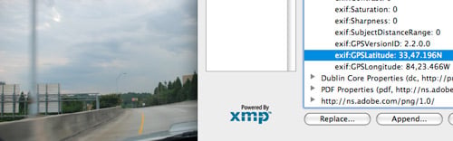 Eye-Fi Explore: EXIF Image GPS Data