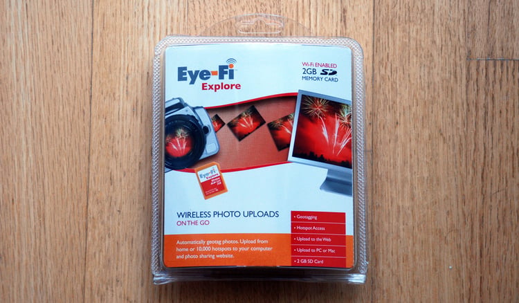 Eye-Fi Explore: Packaging