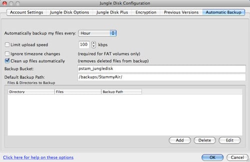 JungleDisk Backup