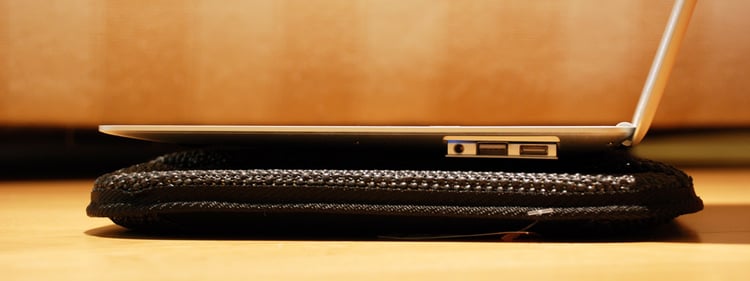LapDesk with MacBook Air