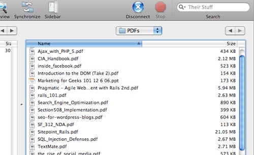JungleDisk rsync s3 PDFs folder