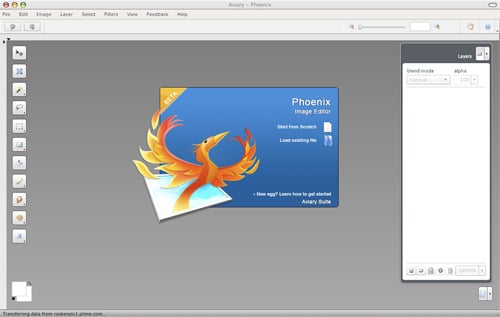 Aviary Phoenix Image Editor