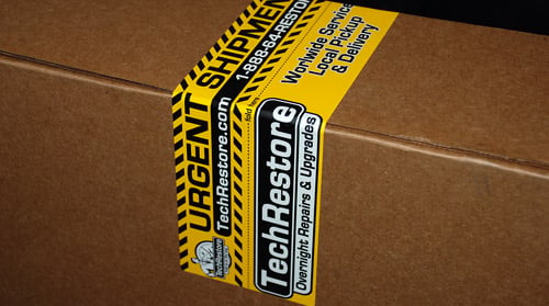 TechRestore Box Label