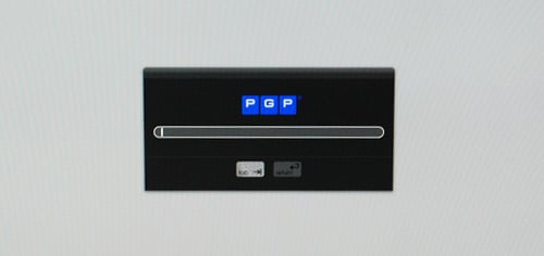 PGP Whole Disk Encryption - Pre-boot Authentication