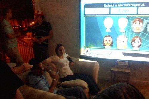 Nintendo Wii Party - Projector Screen
