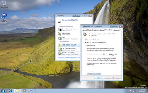 ReadyBoost: Kingmax Super Stick with Windows 7 Beta 1