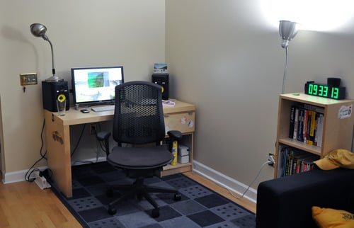Paul Stamatiou's Working From Home Office and Desk Setup