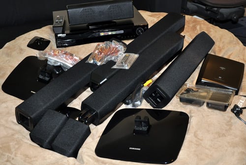 Samsung HT-TZ512T Home Theater System Unboxing