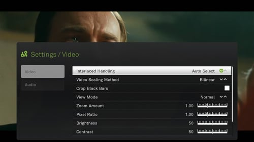 Detailed Boxee Video Playback Settings
